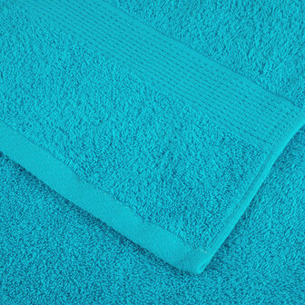 Gastendoekjes SOLUND 4 st 600 g/m&sup2; 30x50 cm turquoise 6