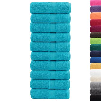 Gastendoekjes SOLUND 10 st 600 g/m&sup2; 30x50 cm turquoise 2