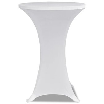 Statafelhoes Stretch &Oslash;80cm Wit (2 stuks) 3