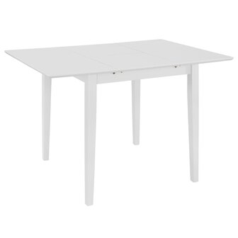 3-delige Eethoek MDF wit 2