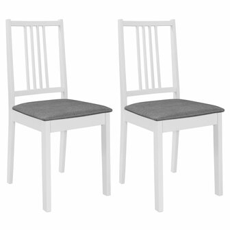 3-delige Eethoek MDF wit 7