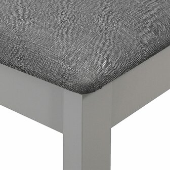 5-delige Eethoek MDF grijs 12