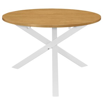 5-delige Eethoek MDF wit 2