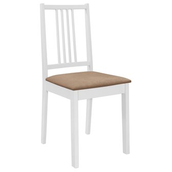 5-delige Eethoek MDF wit 6