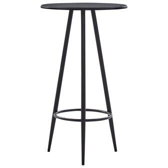3-delige Barset kunststof zwart 2
