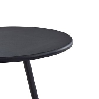 3-delige Barset kunststof zwart 4