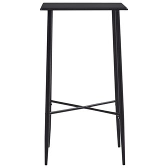 3-delige Barset stof zwart 3