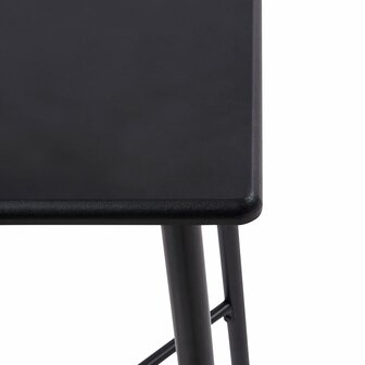 3-delige Barset stof zwart 4