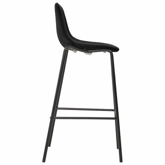 3-delige Barset stof zwart 9