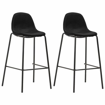 3-delige Barset stof zwart 5