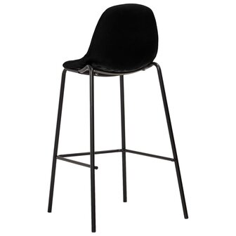 3-delige Barset stof zwart 9