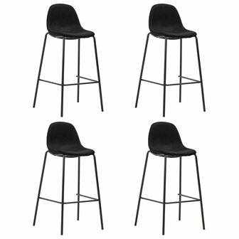 5-delige Barset stof zwart 2