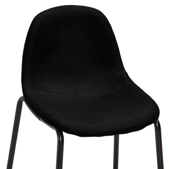 5-delige Barset stof zwart 7