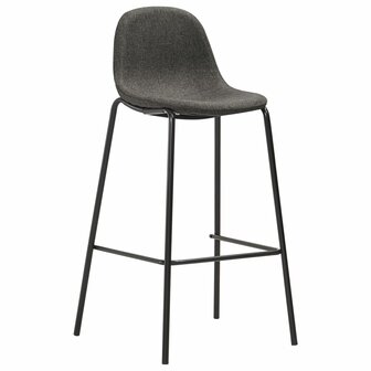 5-delige Barset stof donkergrijs 8