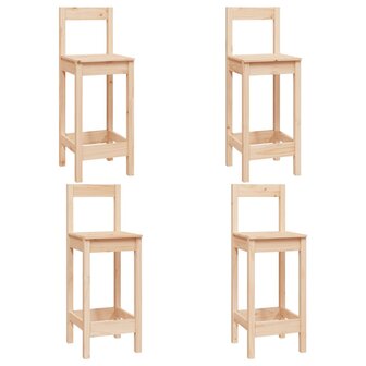 5-delige Barset massief grenenhout 3