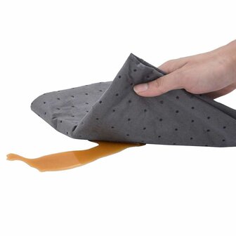 Olie-absorberende pad 40x1000 cm grijs 5