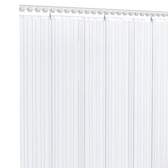 Deurgordijn 200 mm x 1,6 mm 10 m PVC transparant 3