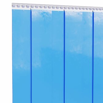 Deurgordijn 300x2,6 mm 25 m PVC blauw 3
