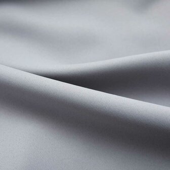 Gordijnen verduisterend met haken 2 st 140x225 cm grijs 3