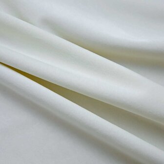 Gordijn verduisterend met ringen 2 st 140x175 cm fluweel cr&egrave;me 4