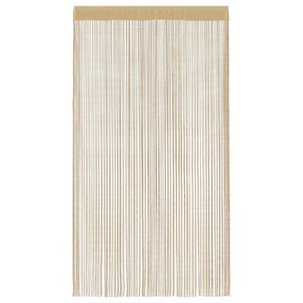 Draadgordijnen 100x250 cm beige 2 st 4
