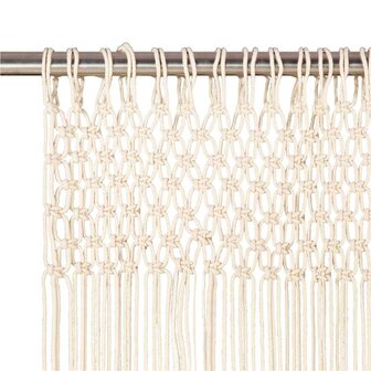 Gordijn macram&eacute; 140x240 cm katoen 4
