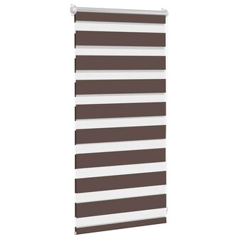 Duo Rolgordijn 40x100 cm stofbreedte 36,7 cm koffiebruin 3
