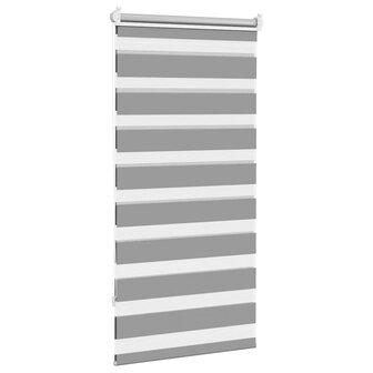 Duo Rolgordijn 60x120 cm stofbreedte 56,7 cm grijs 4
