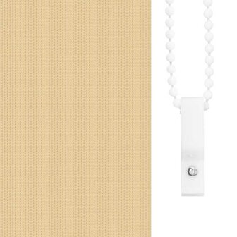 Rolgordijn verduisterend 40x100 cm stofbreedte 40 cm beige 10