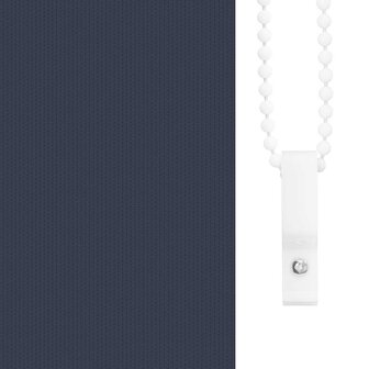 Rolgordijn verduisterend 40x100 cm stofbreedte 40 cm marineblauw / blauw 10