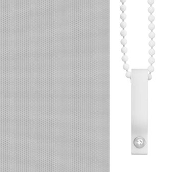 Rolgordijn verduisterend 40x100 cm stofbreedte 40 cm grijs 10