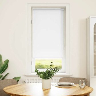 Rolgordijn verduisterend 60x120 cm stofbreedte 60 cm wit 1