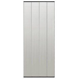 Vliegengordijn 100x220 cm polyester mesh zwart 1