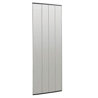 Vliegengordijn 100x220 cm polyester mesh zwart 2
