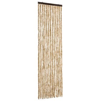 Vliegengordijn 56x185 cm chenille beige 2