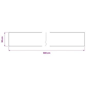 Raamfolie mat 0,9x5 m PVC grijs 9