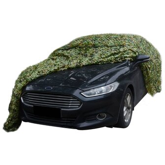 Camouflagenet met opbergtas 5x6 m groen 2