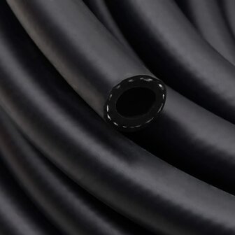 Luchtslang hybride 0,6&amp;apos;&amp;apos; 50 m rubber en PVC zwart 4