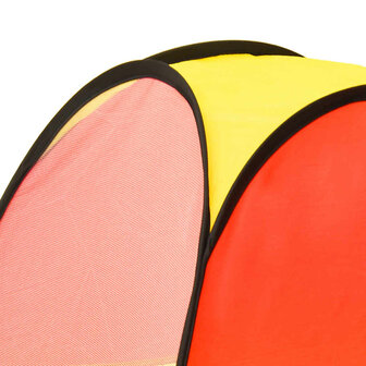 Kinderspeeltent met 250 ballen 255x80x100 cm meerkleurig 8