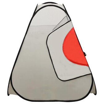 Kinderspeeltent met 250 ballen olifant 174x86x101 cm grijs 6