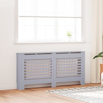 Radiatorombouw 172x19x81,5 cm MDF antraciet 1