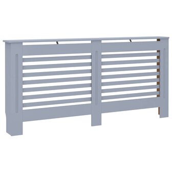 Radiatorombouw 172x19x81,5 cm MDF antraciet 2