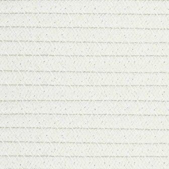 Opbergmand &Oslash; 40x35 cm katoen bruin en wit 8