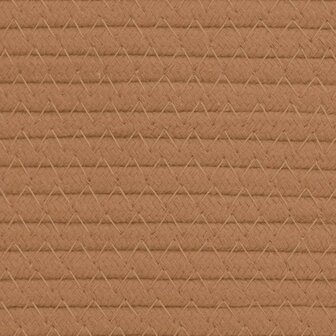 Opbergmand &Oslash; 40x35 cm katoen bruin en wit 7