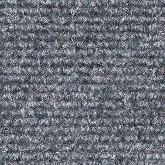 Trapmatten Zelfklevend 15 stuks 56x17x3 cm Lichtgrijs Halfrond 7