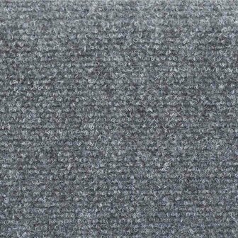 Trapmatten Zelfklevend 5 stuks 56x17x3 cm Lichtgrijs Halfrond 7