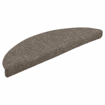 Trapmatten zelfklevend 10 stuks 56x17x3 cm beige halfrond 2
