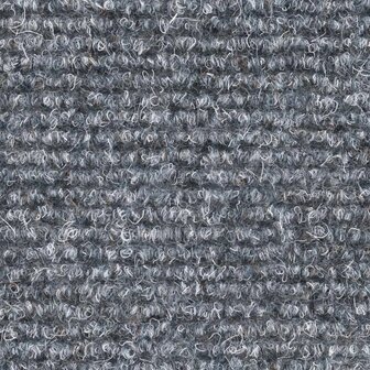 Trapmatten Zelfklevend 5 stuks 65x21x4 cm Lichtgrijs Halfrond Groot 7