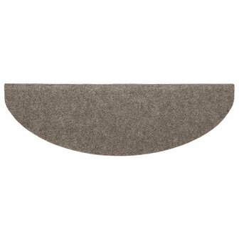 Trapmatten Zelfklevend 5 stuks 65x21x4 cm Beige Halfrond Groot 5