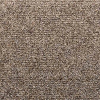 Trapmatten Zelfklevend 5 stuks 65x21x4 cm Beige Halfrond Groot 7